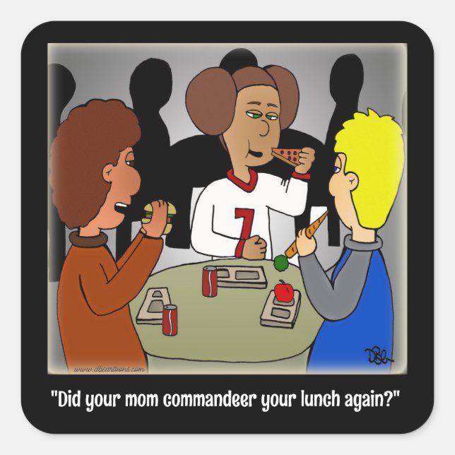 Adesivo Quadrado Autocolante quadrado (Frente)