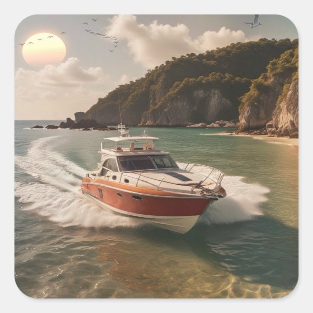 Adesivo Quadrado Autocolante quadrado (Frente)