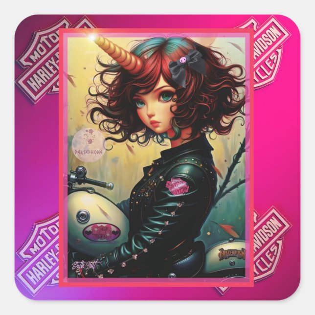 Adesivo Quadrado Autocolantes (Frente)