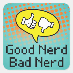 Adesivo Quadrado Autocolantes, Brilhante