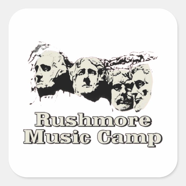 Adesivo Quadrado Autocolantes clássicos RMC (Frente)