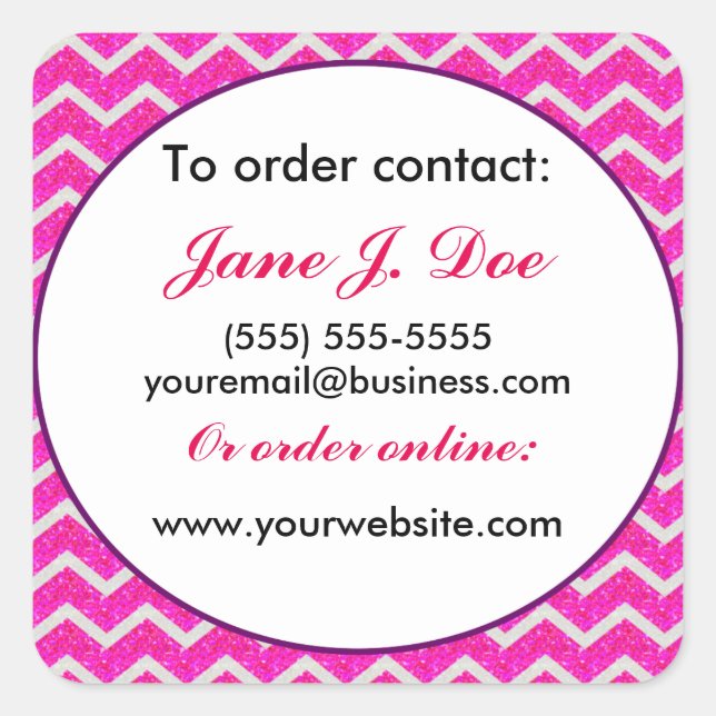 Adesivo Quadrado Autocolantes de folheto de vendas Avon, Garrafa ro (Frente)