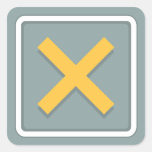 Adesivo Quadrado Autocolantes de ícones XtraMath