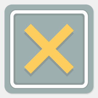 Adesivo Quadrado Autocolantes de ícones XtraMath