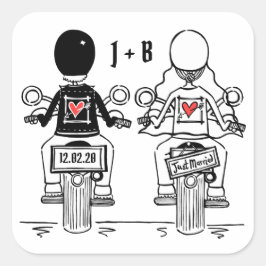 Adesivo Quadrado Autocolantes de motocicleta personalizados