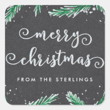 Autocolantes de Natal Personalizados | Aparência