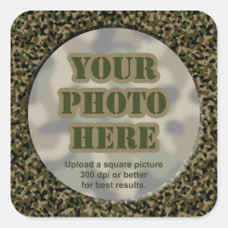 Adesivo Quadrado Autocolantes fotográficos para camuflagem (folha d