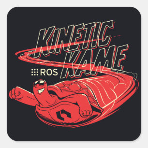 Adesivo Quadrado Autocolantes Kame do ROS