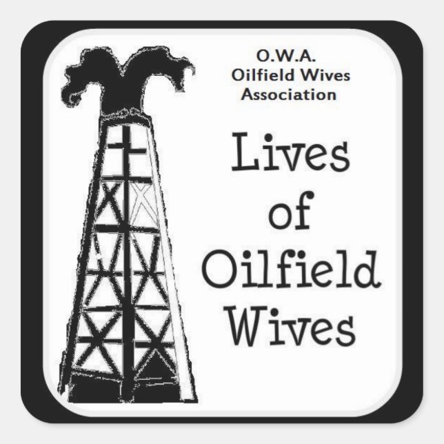 Adesivo Quadrado Autocolantes OWA (Frente)