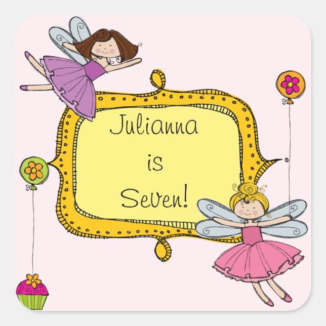 Adesivo Quadrado Autocolantes personalizados (Frente)