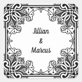 Adesivo Quadrado Autocolantes personalizados