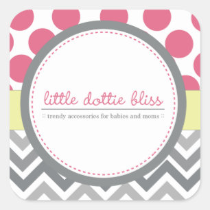 Adesivo Quadrado Autocolantes personalizados