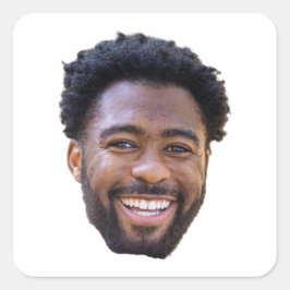 Adesivo Quadrado Autocolantes personalizados, Presente de aniversár