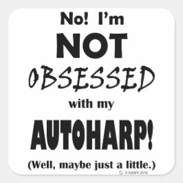 Adesivo Quadrado Autoharp obscecado