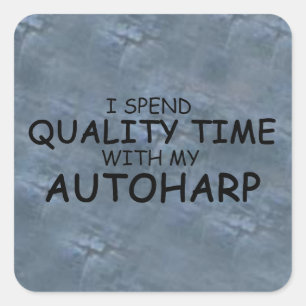 Adesivo Quadrado Autoharp Square Sticker