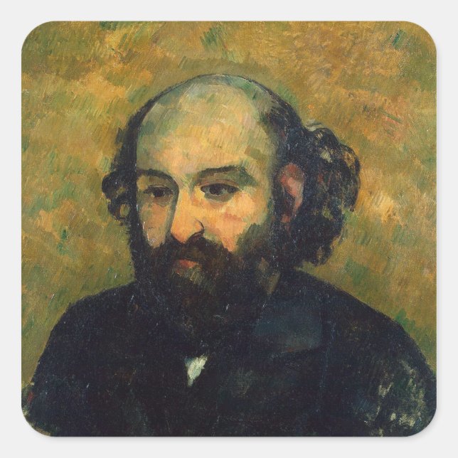 Adesivo Quadrado Autorretrato, 1880-81 (Frente)