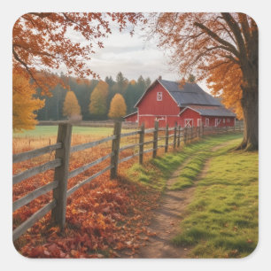 Adesivo Quadrado Autoumn Square Sticker