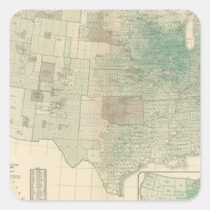 Adesivo Quadrado Aveia por milha quadrada