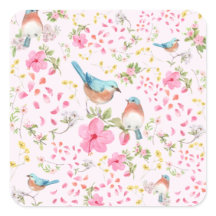 Aves e Flores primavera