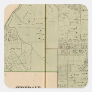 Adesivo Quadrado Avondale, Ohio