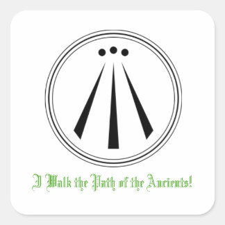 Adesivo Quadrado Awen Sticker