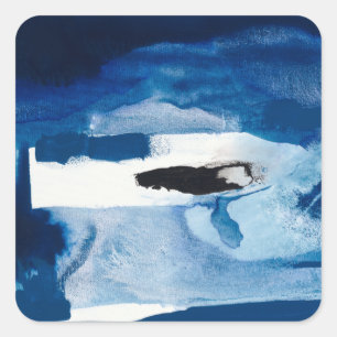 Adesivo Quadrado Azul Amore II