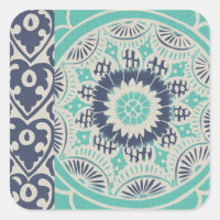 Azulejo Batik Azul III