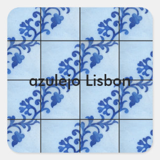 Adesivo Quadrado azulejo Lisbon