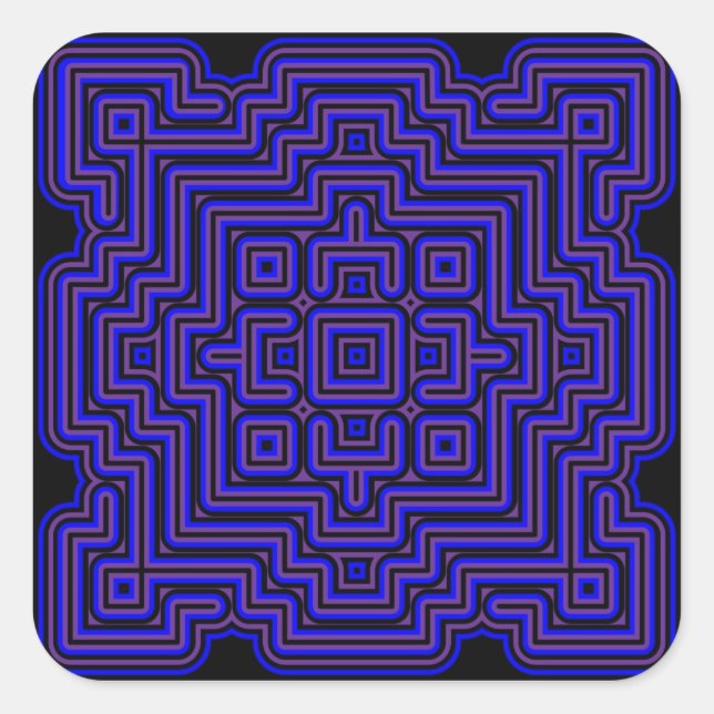 Adesivo Quadrado Azulejo Lotus (Frente)