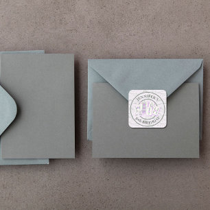 Adesivo Quadrado Azulejo Mahjong Sticker para o Decor do Partido Ma