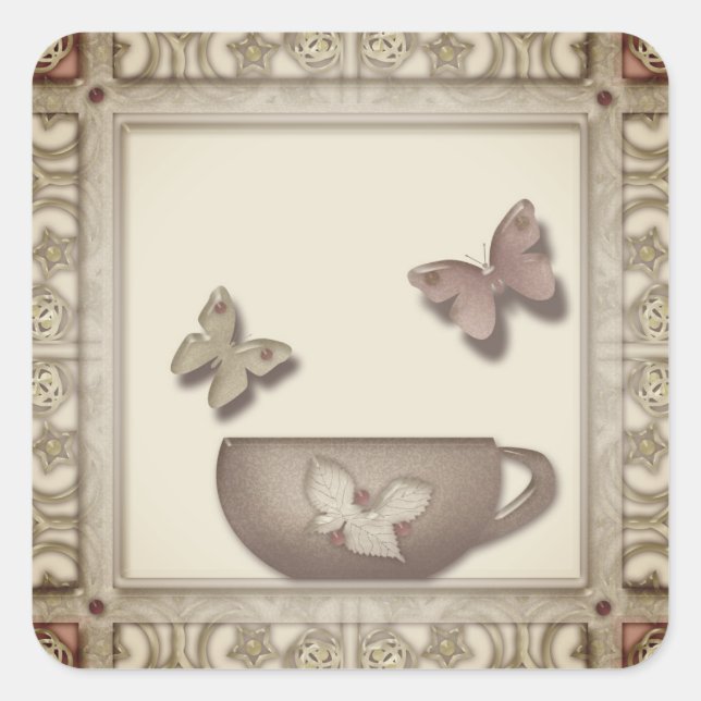 Adesivo Quadrado Azulejo para a cozinha. (Frente)