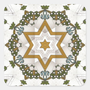 Adesivo Quadrado azulejo vintage