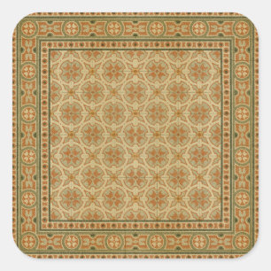 Adesivo Quadrado Azulejos do mosaico italiano decorativo pelo Visio