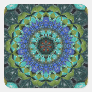 Adesivo Quadrado Azulejos Gemstone