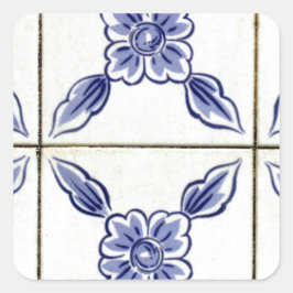 Adesivo Quadrado Azulejos, Portuguese Tiles