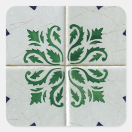 Adesivo Quadrado Azulejos, Portuguese Tiles