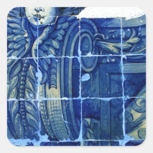 Adesivo Quadrado Azulejos, Portuguese Tiles