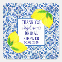 Azulejos Portugueses Limão Festa de Noiva Mediterr