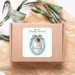 Adesivo Quadrado Baby & Co Baby Photo 