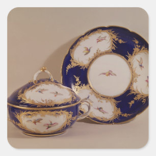 Adesivo Quadrado Bacia de Vincennes e suporte, c.1745