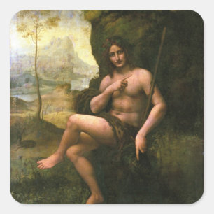 Adesivo Quadrado Baco, c.1695 (óleo na canvas)