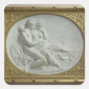 Adesivo Quadrado Baco que consola Ariadne, 1793
