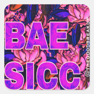 Adesivo Quadrado Bae Sicc