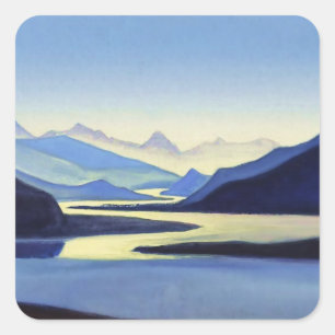 Adesivo Quadrado “Bahamaputra” por Nicholas Roerich