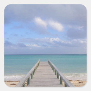 Adesivo Quadrado BAHAMAS, Ilha Grand Bahama, Lado Oriental: