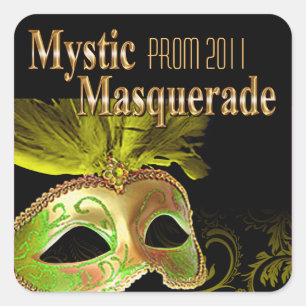 Adesivo Quadrado Baile de formatura 2011 Mystic