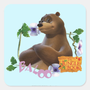 Adesivo Quadrado Baloo 2