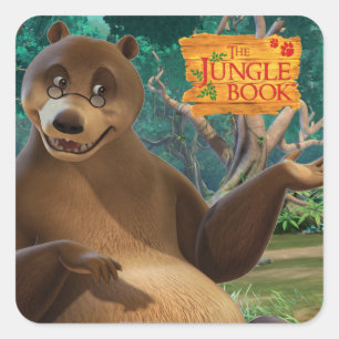 Adesivo Quadrado Baloo 4