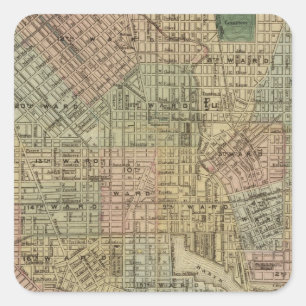 Adesivo Quadrado Baltimore 2
