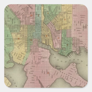 Adesivo Quadrado Baltimore 2